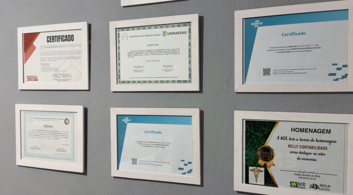 Certificados e reconhecimentos da Enter Associados